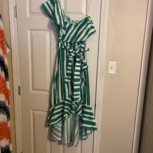 New flying tomato striped dress-M